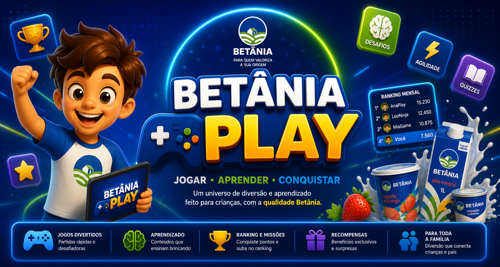 Betânia Play Banner